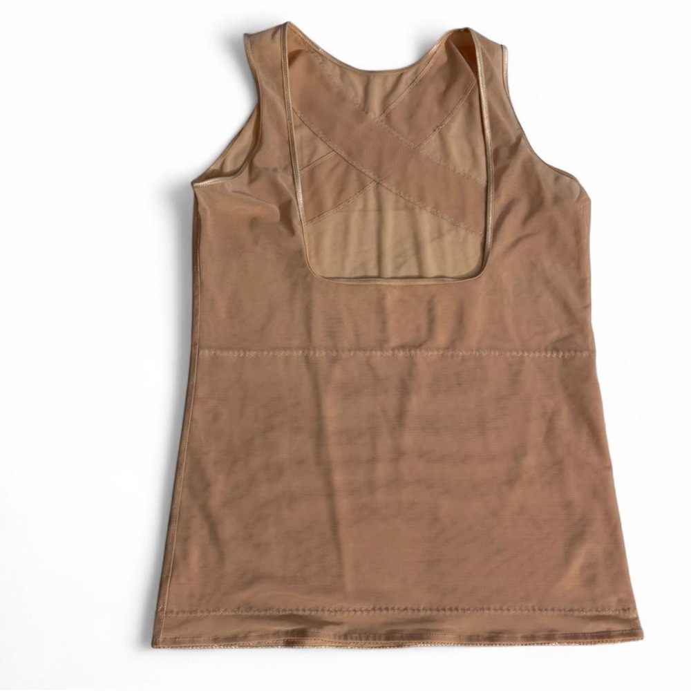 Kymaro Nude Body Shaper Tank Top XXXL Plus Size Smoothing Shapewear Undergarment